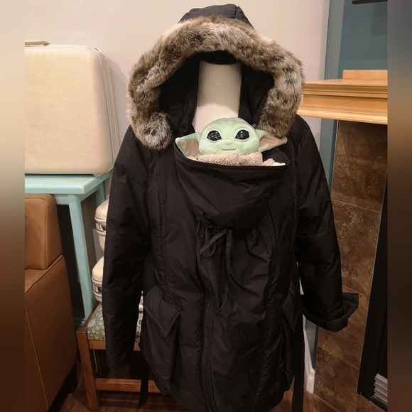 Maternity coat, THE M coat, convertible down coat Size XL - Picture 9 of 16